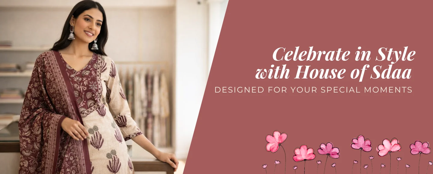 latest festive kurta sets for women stylish salwar suit house of sdaa